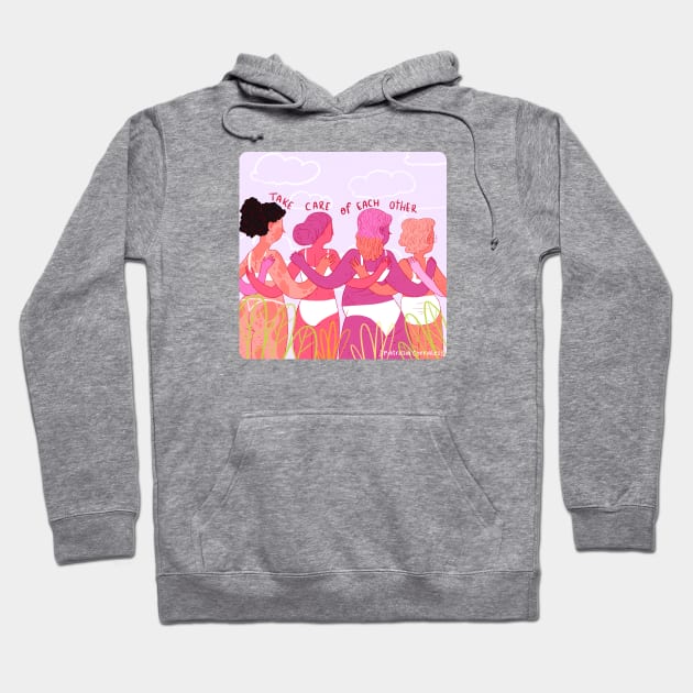 Women supporting women Hoodie by PatriciaCo